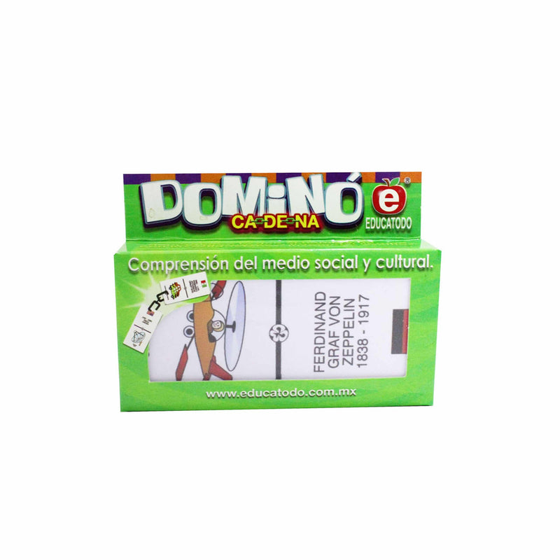 Dominó de Inventos e Inventores - Educatodo material didáctico y juegos educativos - Educatodo