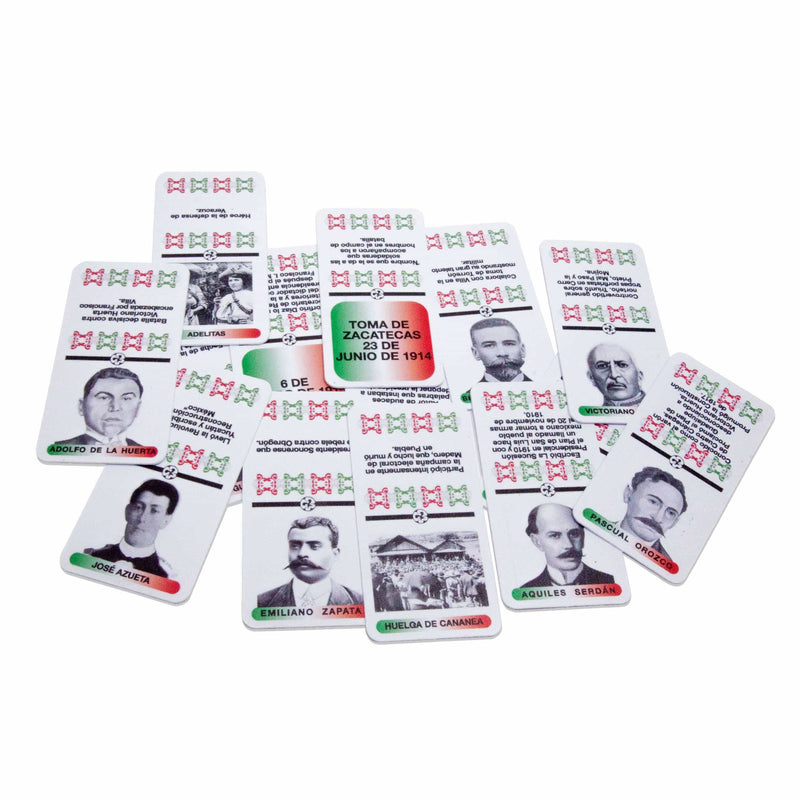 Dominó de La Revolución - Educatodo material didáctico y juegos educativos - Educatodo