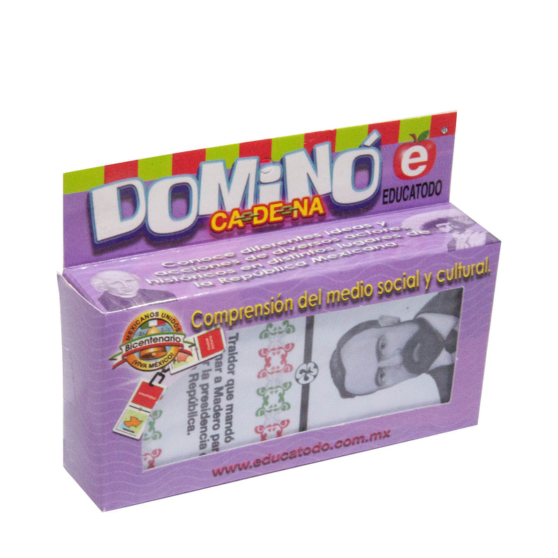 Dominó de La Revolución - Educatodo material didáctico y juegos educativos - Educatodo