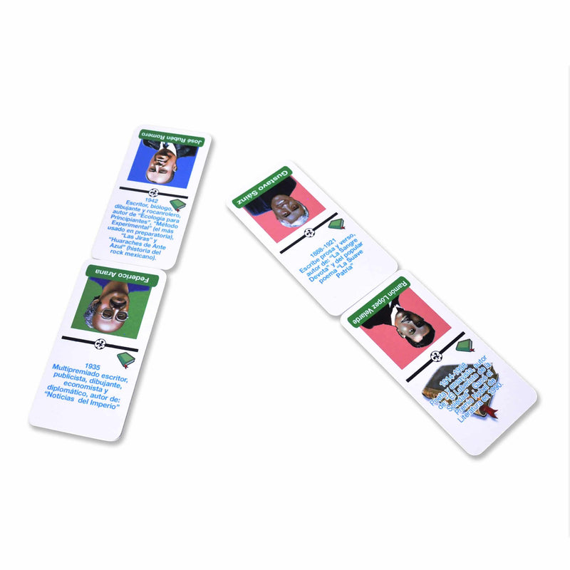 Dominó de Literatura Mexicana - Educatodo material didáctico y juegos educativos - Educatodo