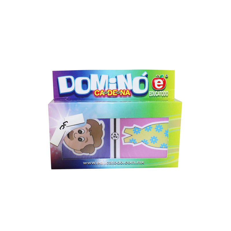 Dominó de Prendas de Vestir - Educatodo material didáctico y juegos educativos - Educatodo