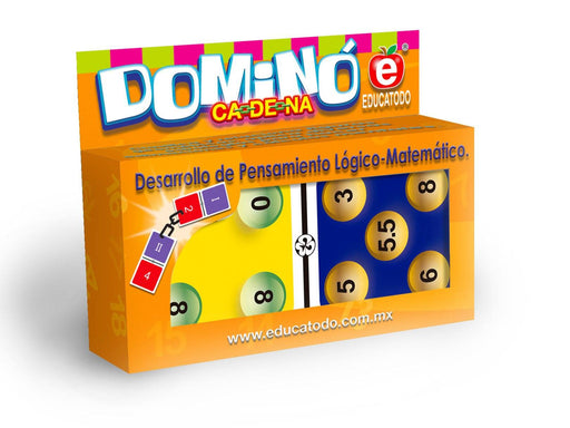 Dominó de Promedios - Educatodo material didáctico y juegos educativos - Educatodo