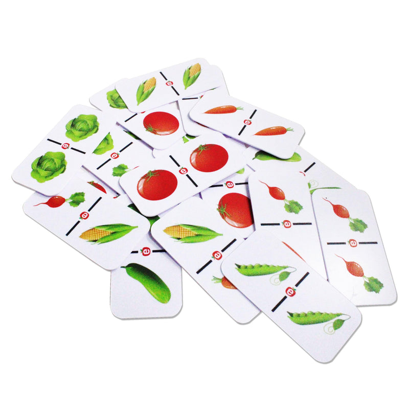 Dominó de Verduras - Educatodo material didáctico y juegos educativos - Educatodo