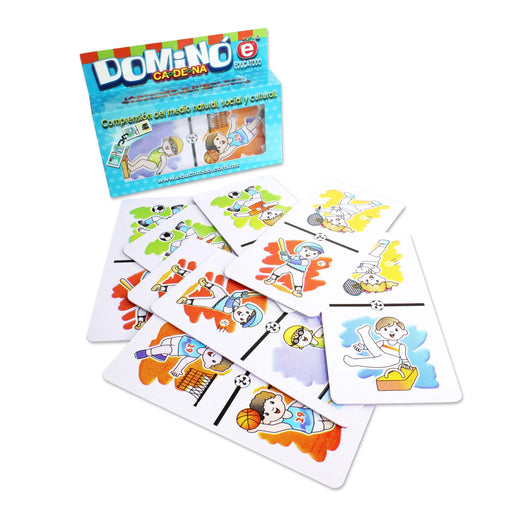 Dominó Deportes - Educatodo material didáctico y juegos educativos - Educatodo