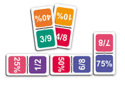 Dominó Fracciento - Educatodo material didáctico y juegos educativos - Educatodo