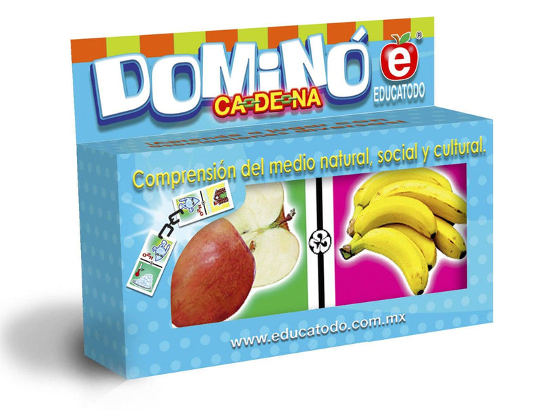 Dominó Frutas Foto - Educatodo material didáctico y juegos educativos - Educatodo
