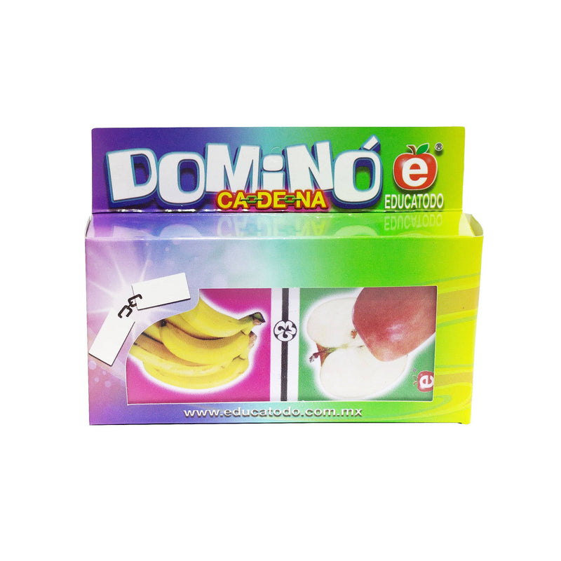 Dominó Frutas Foto - Educatodo material didáctico y juegos educativos - Educatodo