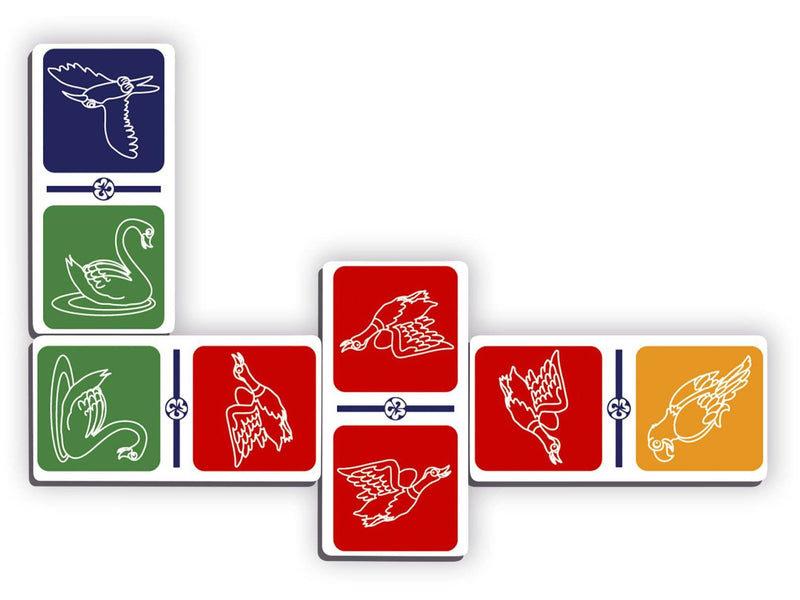 Dominó Gigante de Colores Aves - Educatodo material didáctico y juegos educativos - Educatodo