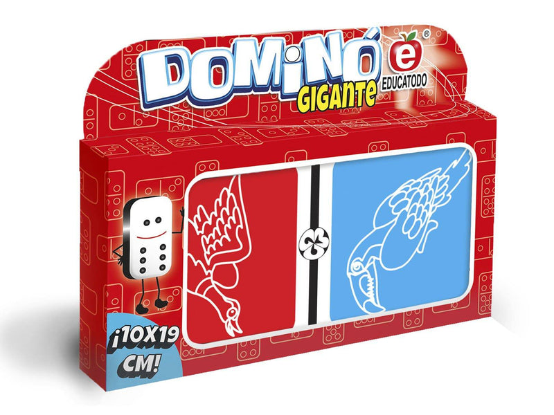 Dominó Gigante de Colores Aves - Educatodo material didáctico y juegos educativos - Educatodo