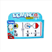 Dominó Gigante de Fracciones División Círculos - Educatodo material didáctico y juegos educativos - Educatodo
