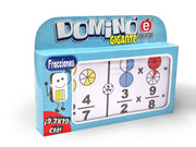 Dominó Gigante de Fracciones Multiplicación Círculos - Educatodo material didáctico y juegos educativos - Educatodo