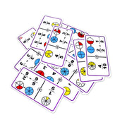 Dominó Gigante de Fracciones Restas Círculos - Educatodo material didáctico y juegos educativos - Educatodo