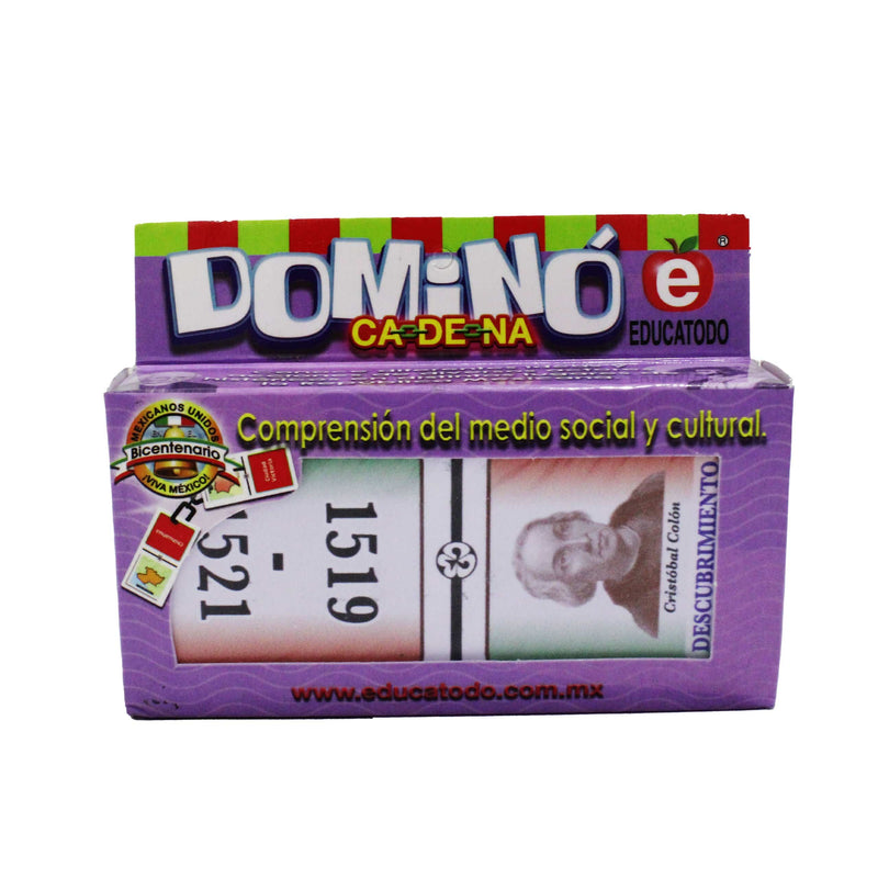 Dominó Histórico Mexicano - Educatodo material didáctico y juegos educativos - Educatodo