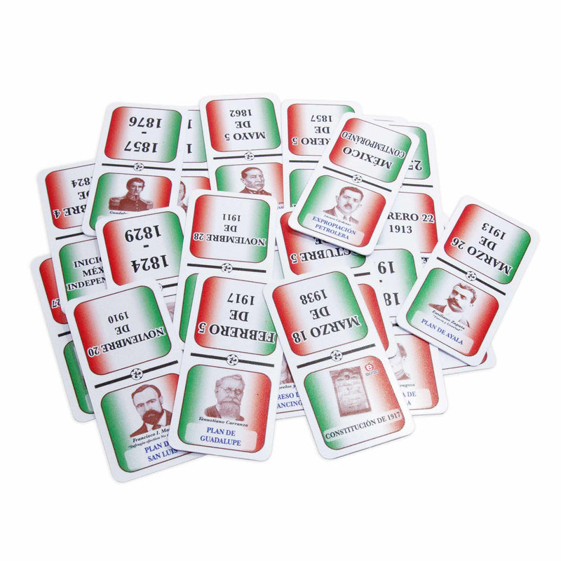 Dominó Histórico Mexicano - Educatodo material didáctico y juegos educativos - Educatodo