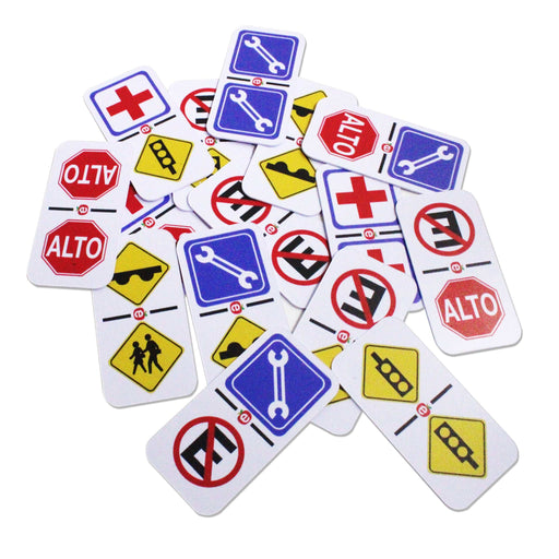 Dominó Señales Viales - Educatodo material didáctico y juegos educativos - Educatodo