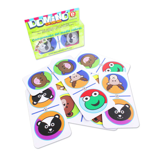 Dominó Zoobolitas Animales del Bosque - Educatodo material didáctico y juegos educativos - Educatodo
