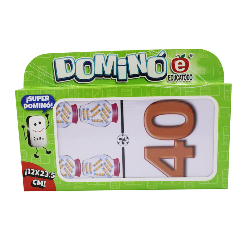 Súper Dominó de Multiplicación con Conjuntos - Educatodo material didáctico y juegos educativos - Educatodo