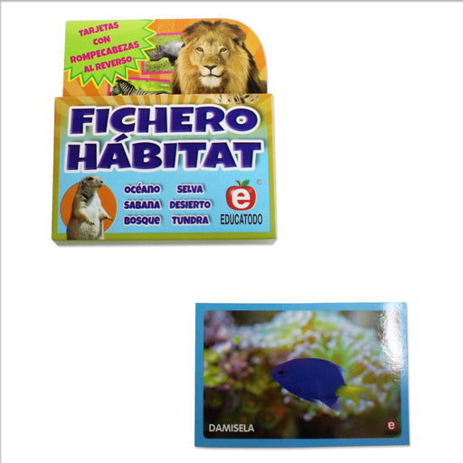 Fichero Habitat - Educatodo material didáctico y juegos educativos - Educatodo