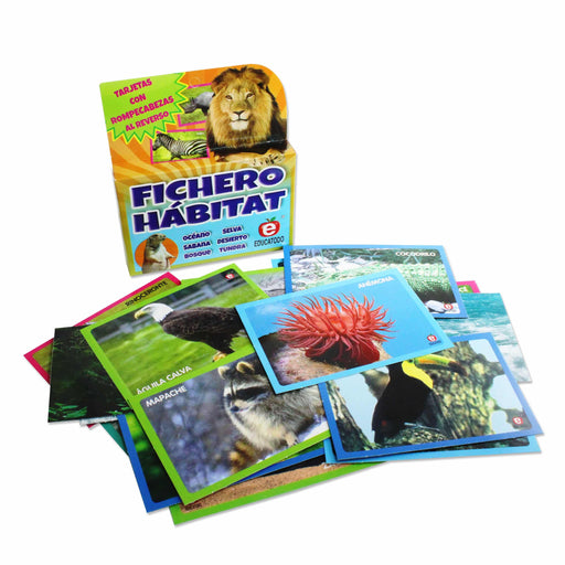 Fichero Habitat - Educatodo material didáctico y juegos educativos - Educatodo
