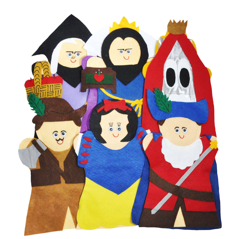 Juego de 13 Guiñoles Blanca nieves - Educatodo material didáctico y juegos educativos - Educatodo