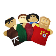 Juego de 7 Guiñoles Benito Juárez y Personajes - Educatodo material didáctico y juegos educativos - Educatodo