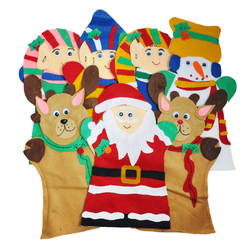 Juego de 7 Guiñoles La Navidad - Educatodo material didáctico y juegos educativos - Educatodo