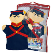 Juego de 7 Guiñoles Niños Héroes - Educatodo material didáctico y juegos educativos - Educatodo
