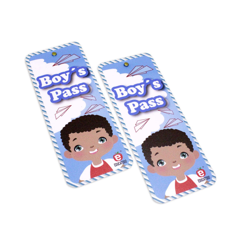 Restroom Passes - Educatodo material didáctico y juegos educativos - Educatodo