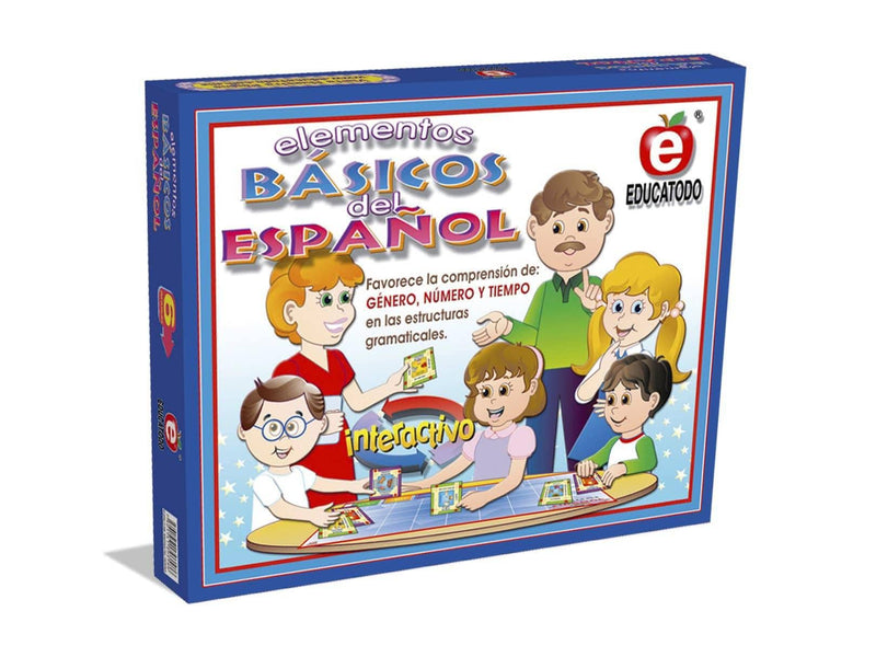 Elementos Básicos del Español - Educatodo material didáctico y juegos educativos - Educatodo