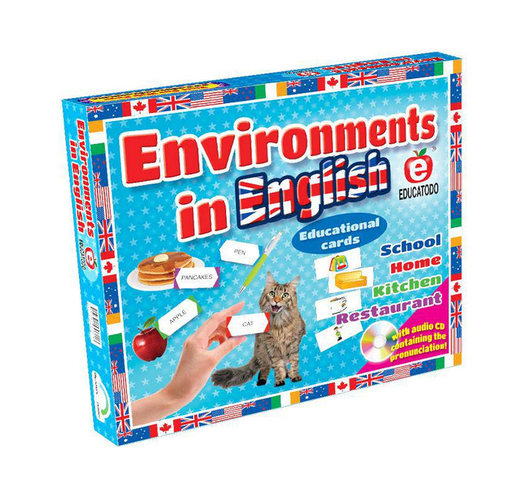 Environments In English - Educatodo material didáctico y juegos educativos - Educatodo