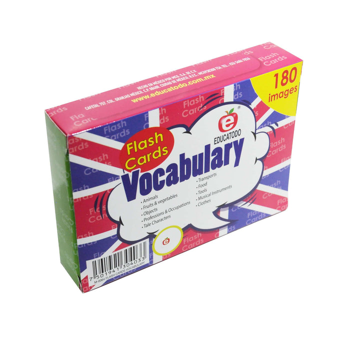 Flash Cards Vocabulary - Educatodo material didáctico y juegos educativos - Educatodo