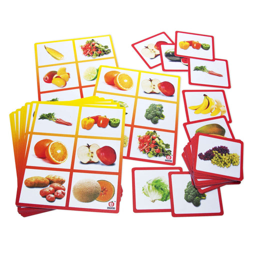 Lotería de Frutas y Verduras - Educatodo material didáctico y juegos educativos - Educatodo