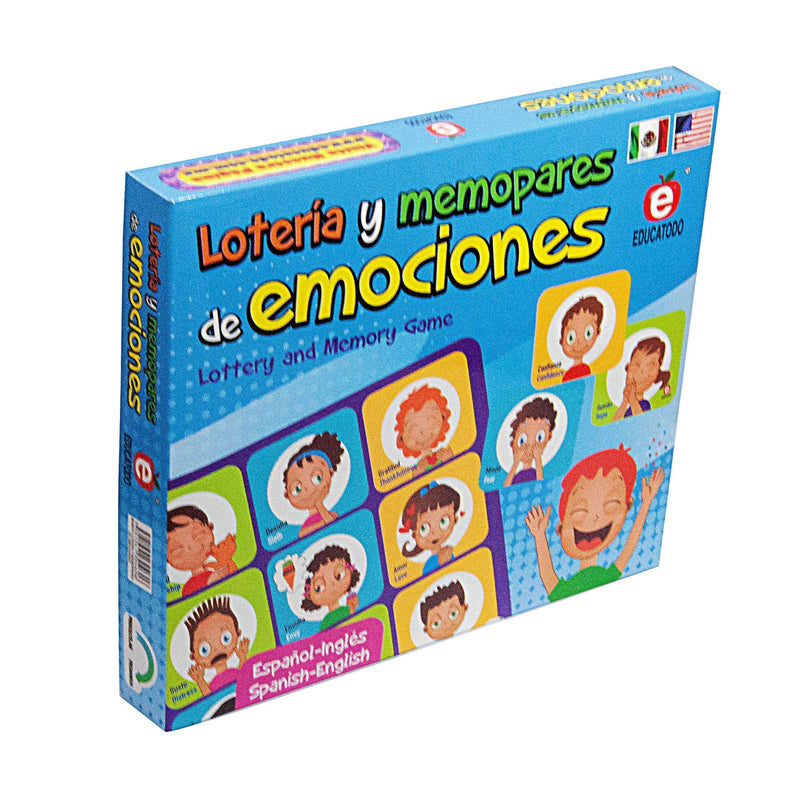 Lotería y Memopares de Emociones - Educatodo material didáctico y juegos educativos - Educatodo