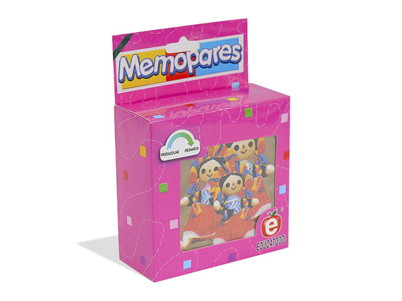 Memopares de Artesanías 108 Piezas - Educatodo material didáctico y juegos educativos - Educatodo