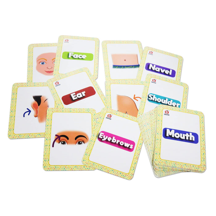 Memory Cards Body Parts - Educatodo material didáctico y juegos educativos - Educatodo