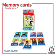 Memory Cards Regular Verbs - Educatodo material didáctico y juegos educativos - Educatodo