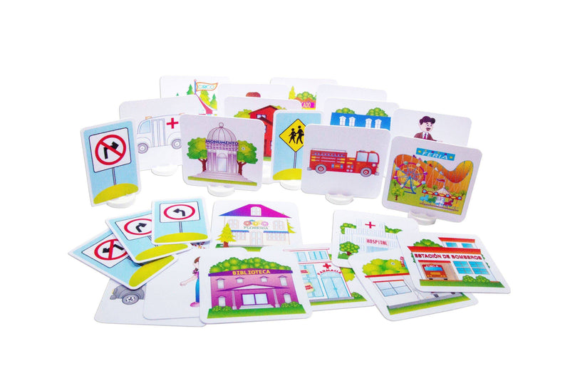 Mi Ciudad Plano Cartesiano - Educatodo material didáctico y juegos educativos - Educatodo