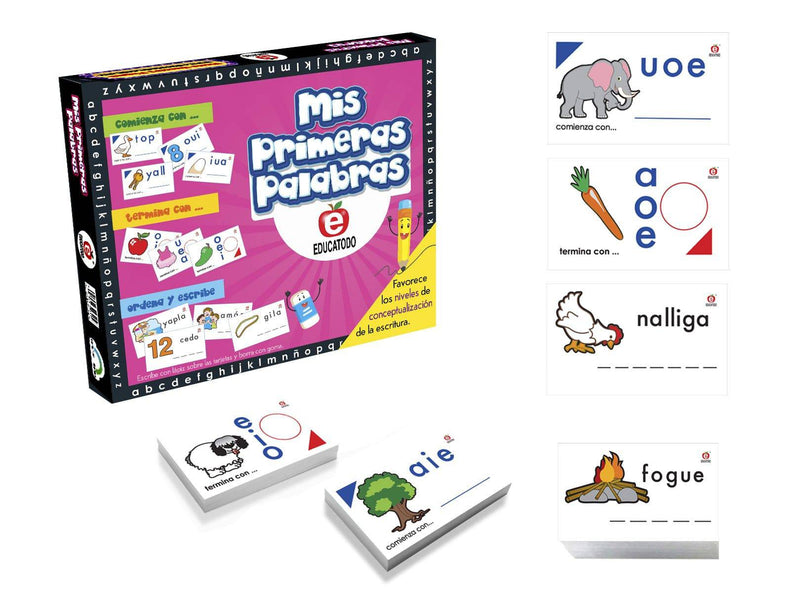 Mis Primeras Palabras - Educatodo material didáctico y juegos educativos - Educatodo