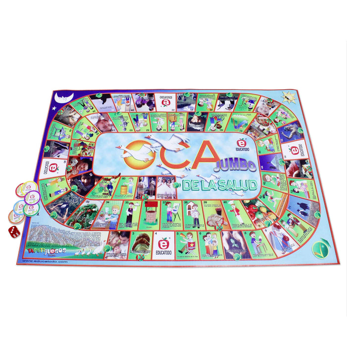 Oca de La Salud Jumbo 70 x 50 Cm - Educatodo material didáctico y juegos educativos - Educatodo