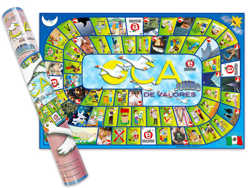 Oca Divertida Jumbo 70 x 50 Cm - Educatodo material didáctico y juegos educativos - Educatodo