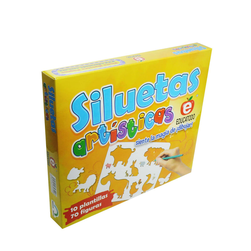 Siluetas Artísticas Educatodo - Educatodo material didáctico y juegos educativos - Educatodo