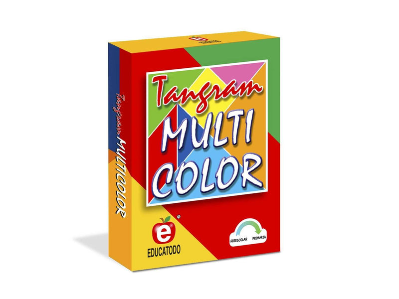 Tangram Multicolor - Educatodo material didáctico y juegos educativos - Educatodo