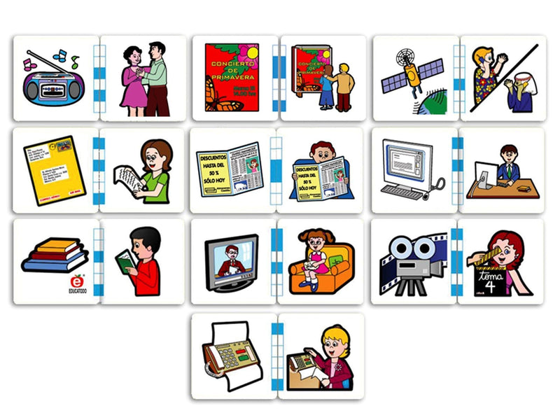 Verbs, Nouns & Adjectives Bingo - Educatodo material didáctico y juegos educativos - Educatodo