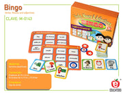 Verbs, Nouns & Adjectives Bingo - Educatodo material didáctico y juegos educativos - Educatodo