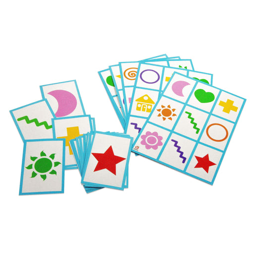 Lotería Arcoíris de Figuras - Educatodo material didáctico y juegos educativos - Educatodo