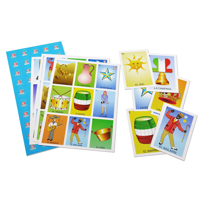 Lotería Arcoíris Tradicional - Educatodo material didáctico y juegos educativos - Educatodo