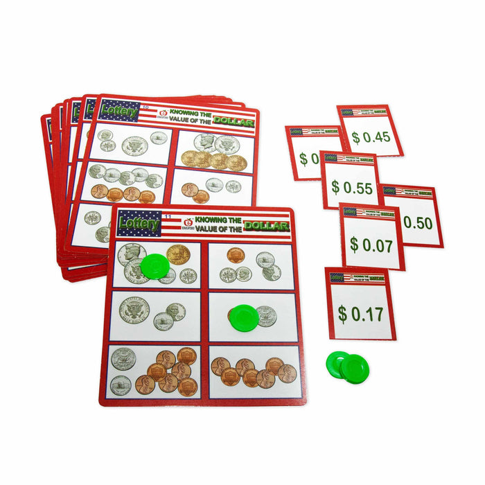 Lotería Conociendo El Valor del Peso / Dólar - Educatodo material didáctico y juegos educativos - Educatodo