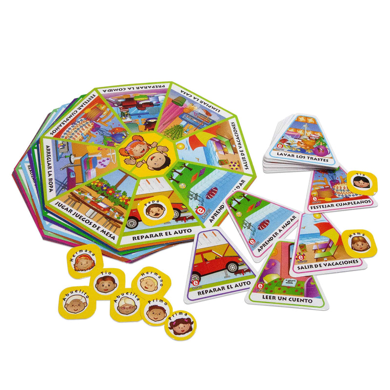 Lotería de Actividades Familiares - Educatodo material didáctico y juegos educativos - Educatodo