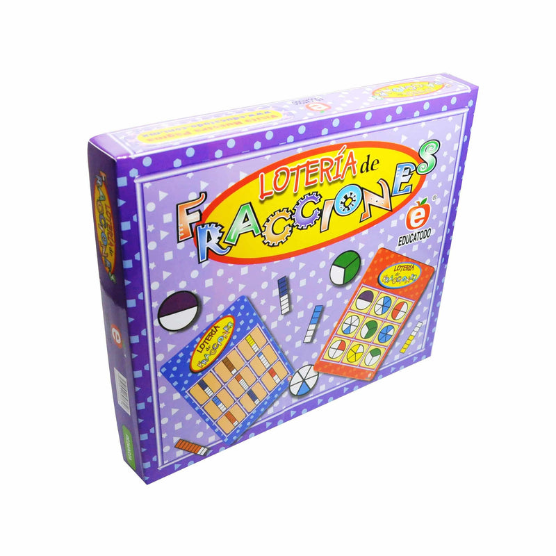 Lotería de Fracciones - Educatodo material didáctico y juegos educativos - Educatodo