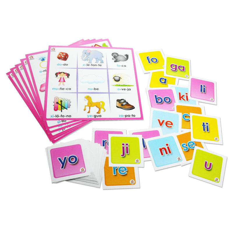 Lotería de Sílabas - Educatodo material didáctico y juegos educativos - Educatodo